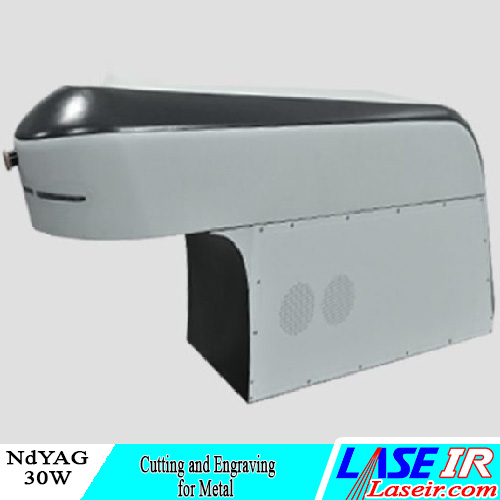      Nd:YAG laser for cutting and engraving of metal with a power of 30 W